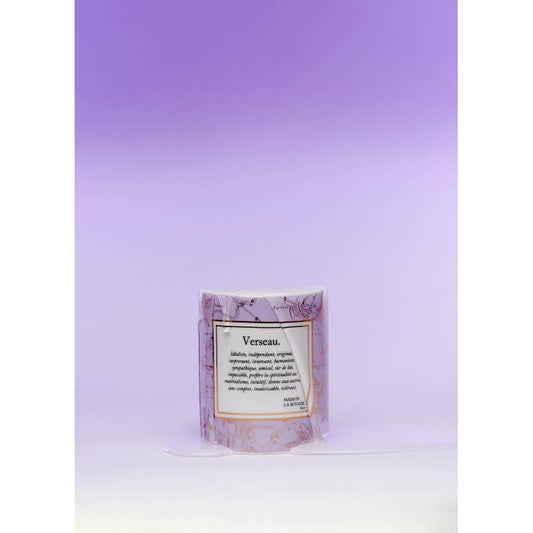 Duftkerze Sternzeichen Wassermann (Englisch) - 350g
